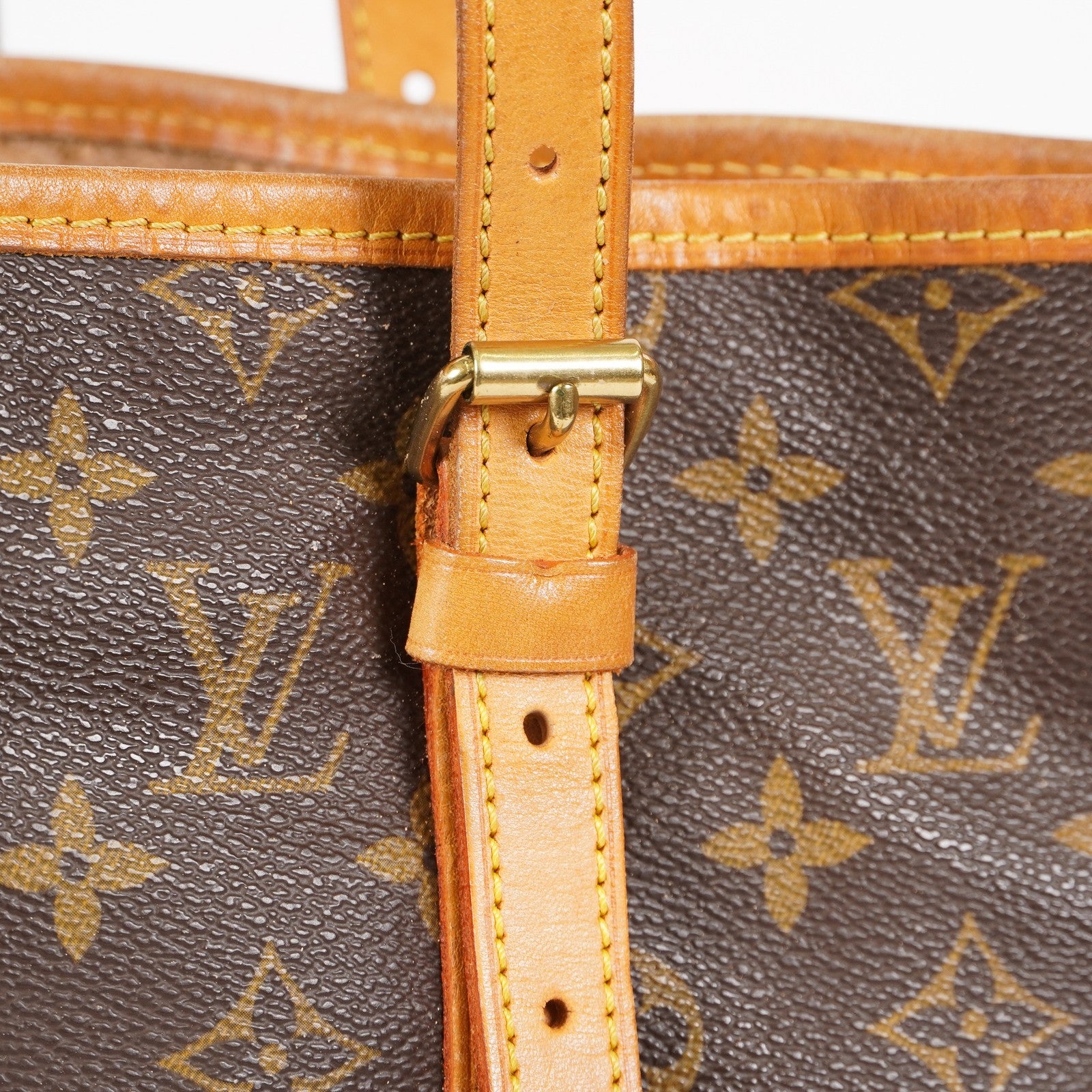 LOUIS VUITTON Monogram Bucket GM M42236 Shoulder Bag LV 05E312750029