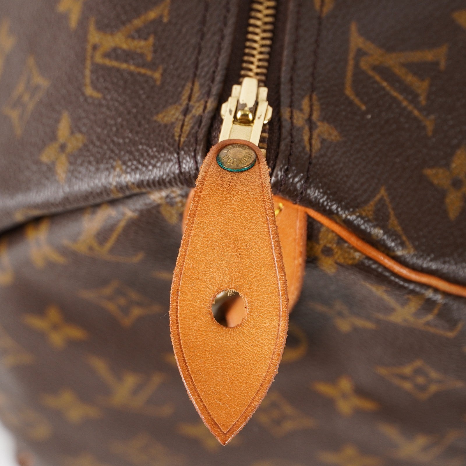 Authentic Louis Vuitton Monogram Speedy 40 M41522 Hand Boston Bag 03E057370011