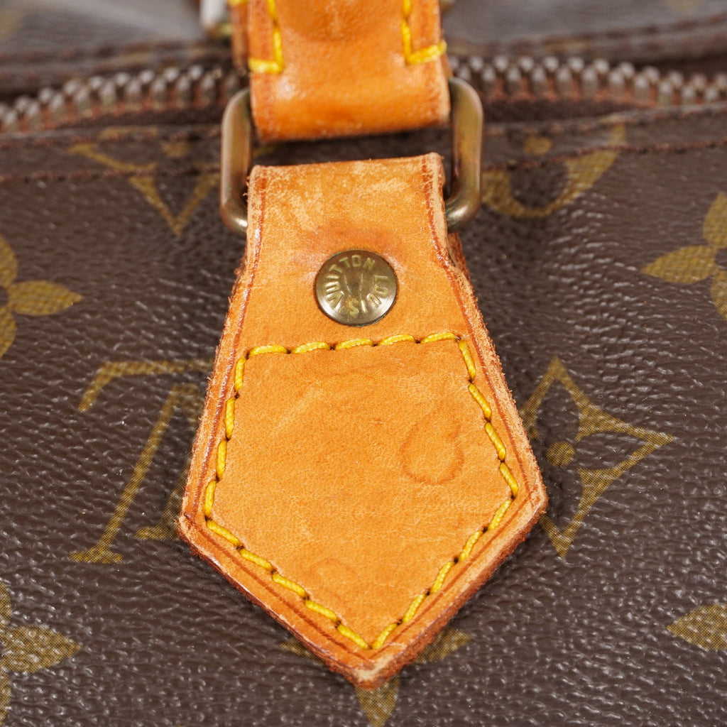 Authentic Louis Vuitton Monogram Speedy 35 M41524 vintage Handbag 05E256050016