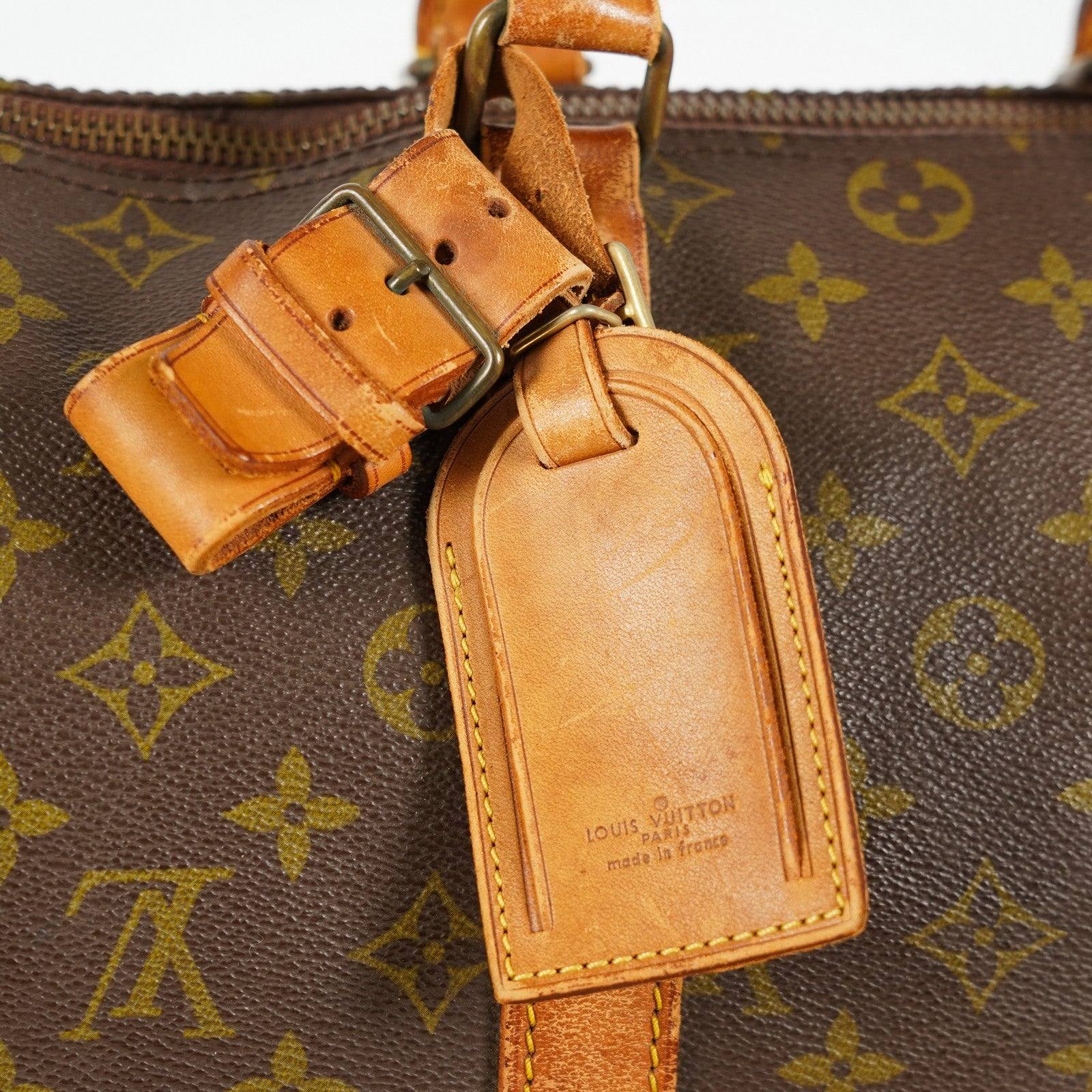 LOUIS VUITTON Keepall 45 M41428 Monogram Boston Bag Brown vintage 03T094500006