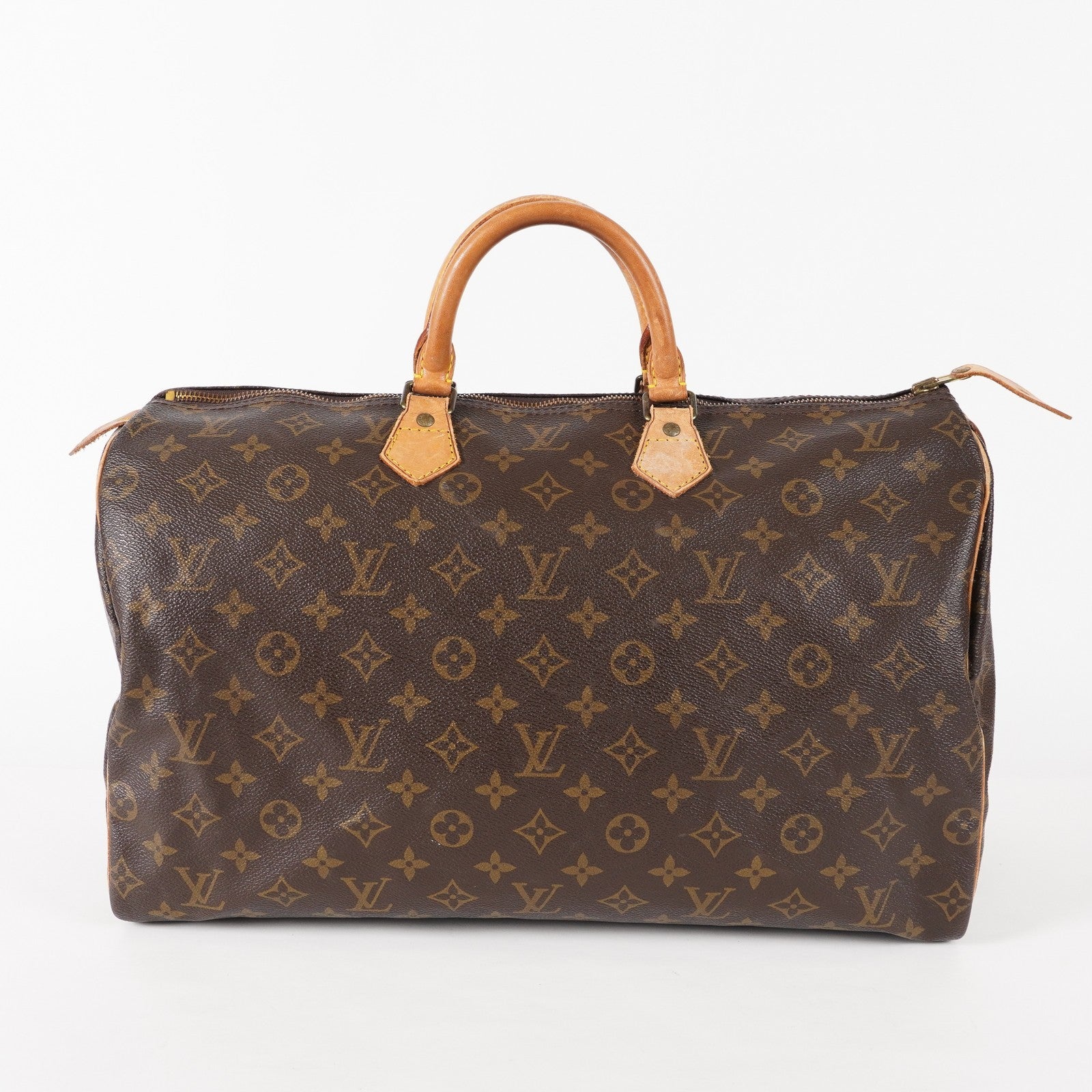 Authentic Louis Vuitton Monogram Speedy 40 Hand Boston Bag M41522 02E435834425