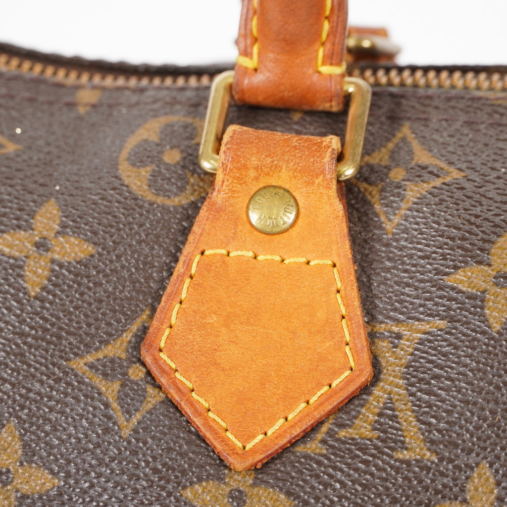 Authentic Louis Vuitton Monogram Speedy 30  Handbag M41526 vintage 05E304290029