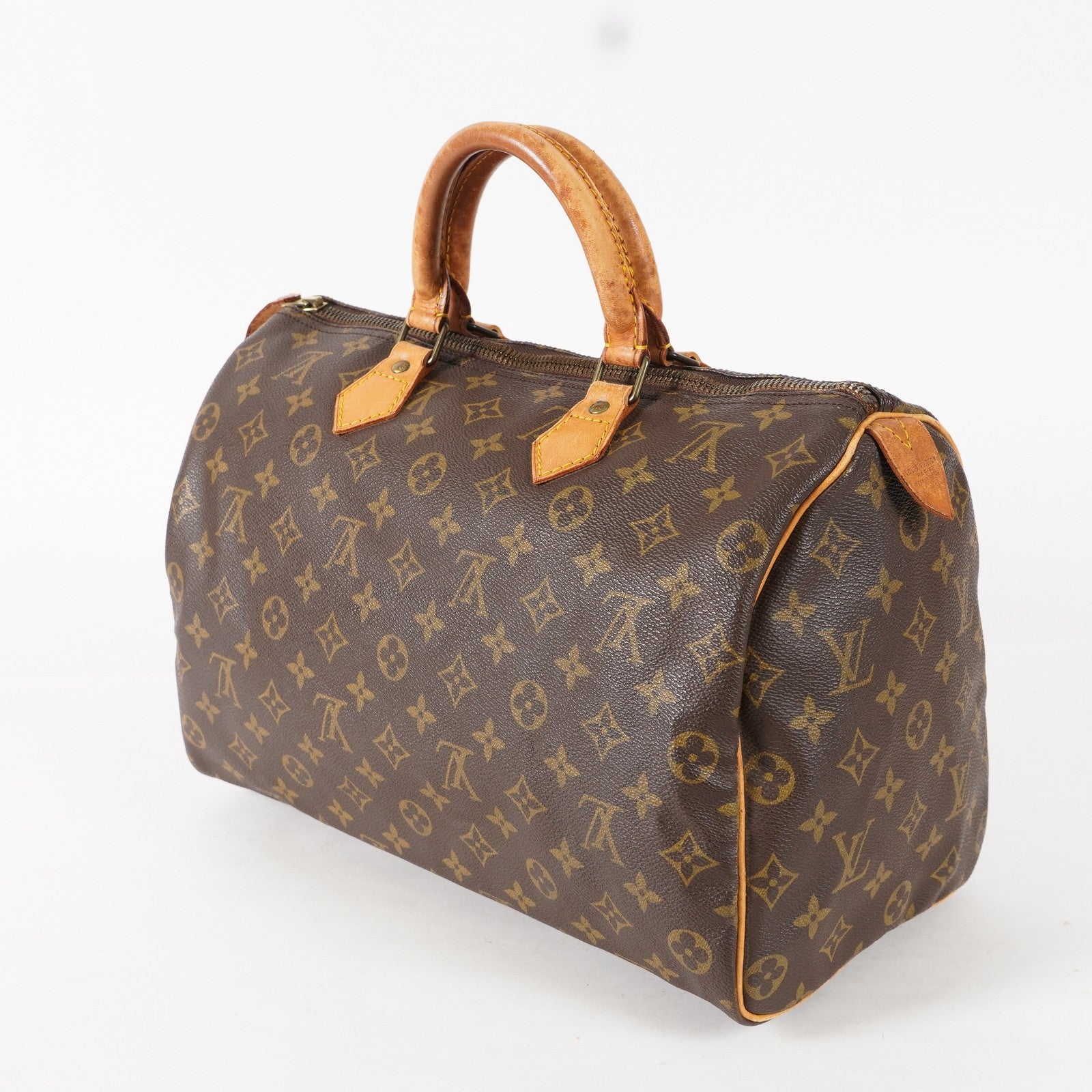 Authentic Louis Vuitton Monogram Speedy 35 M41524 Handbag vintage 02E055940020