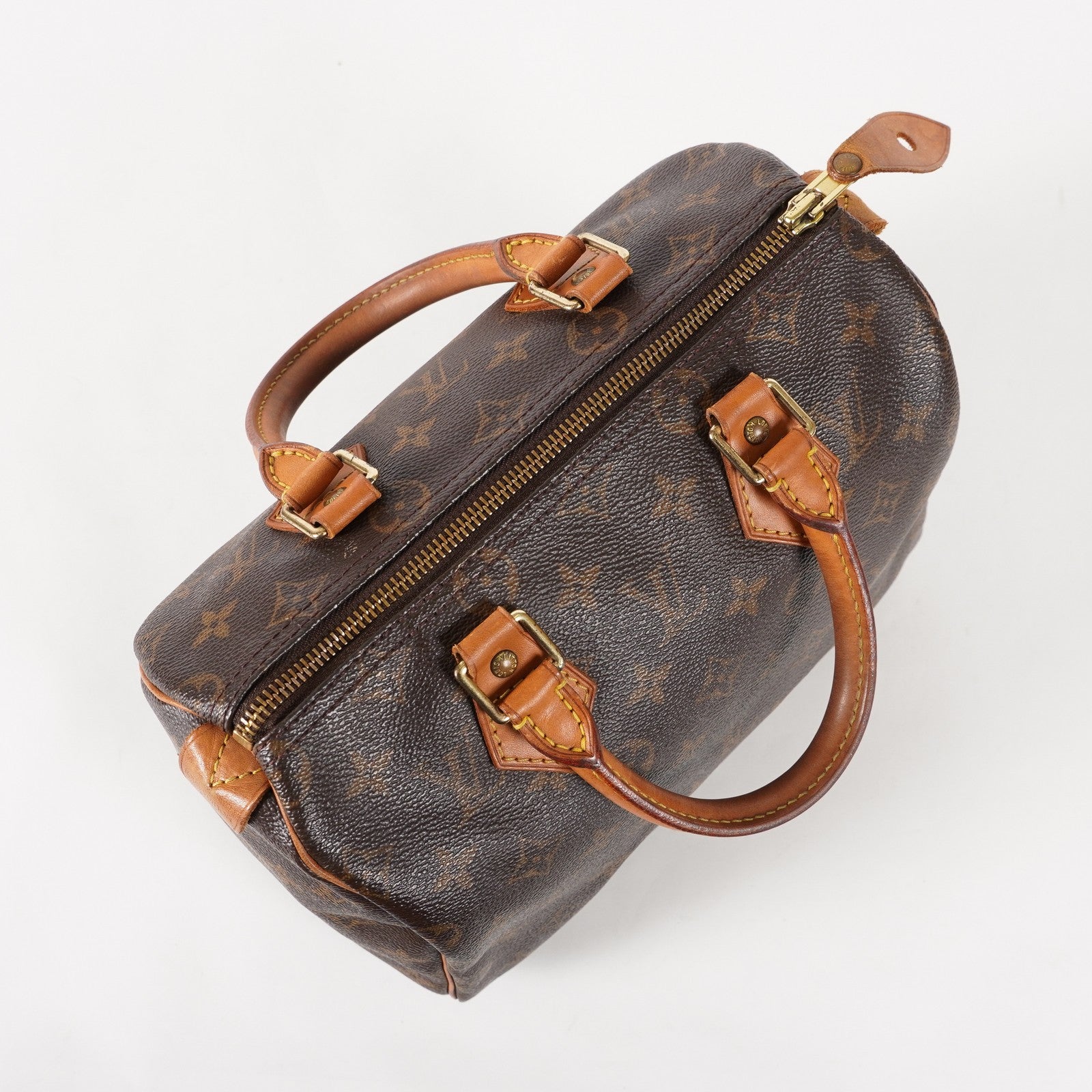Authentic Louis Vuitton Monogram Speedy 25 Handbag vintage M41528 03E117810011