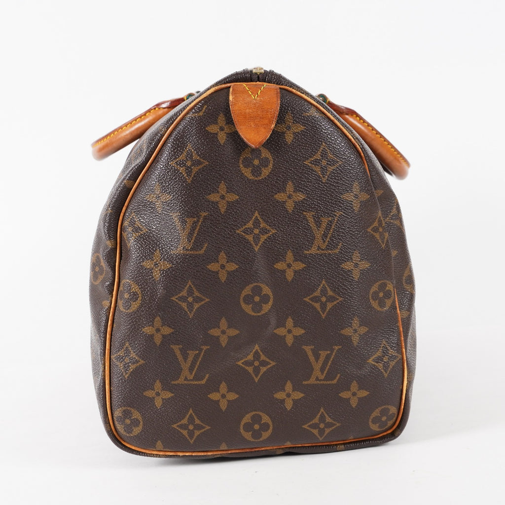 Authentic Louis Vuitton Monogram Speedy 35 M41524 Handbag vintage 02E216050018