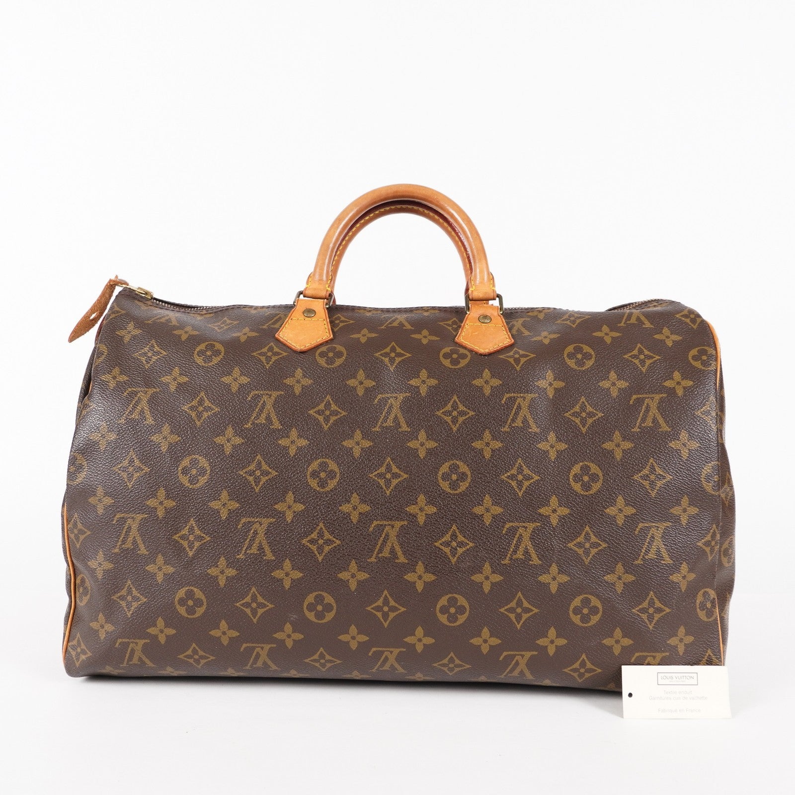 Authentic Louis Vuitton Monogram Speedy 40 M41522 Hand Boston Bag  05E016050013