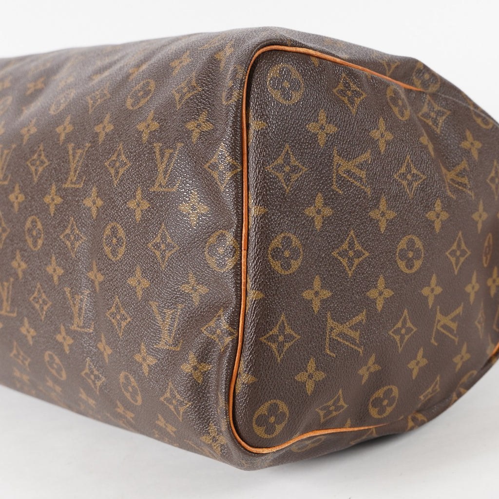 Authentic Louis Vuitton Monogram Speedy 40 Hand Boston Bag M41522 02E396050018